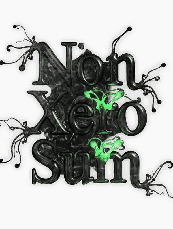 Non Xero Sum logo animation still